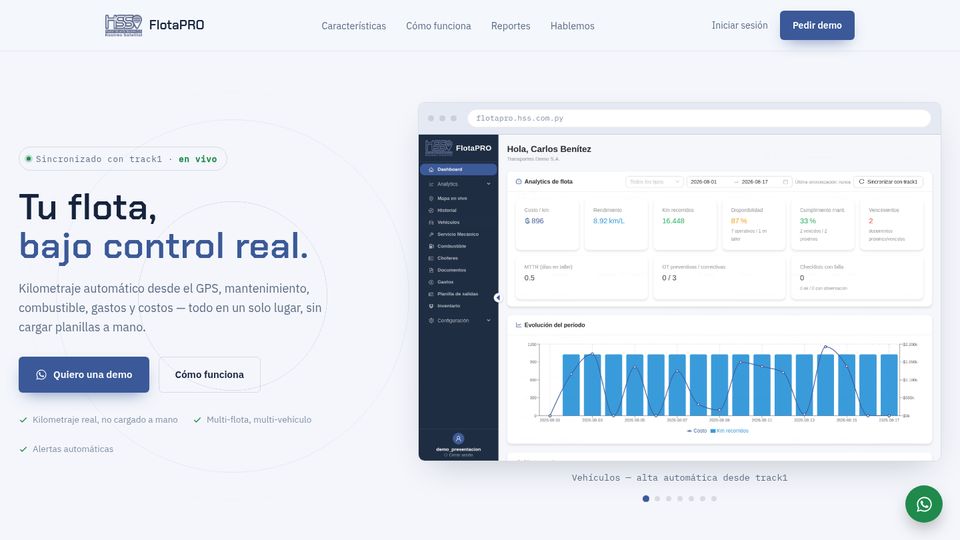FlotaPRO, gestión de flotas